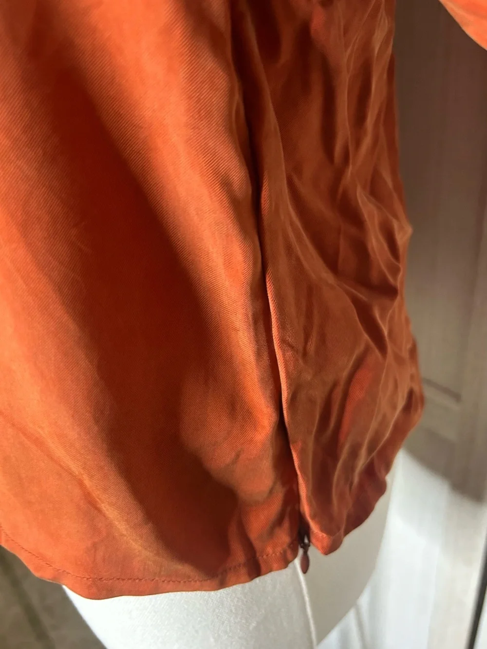 Madewell brushed ruched